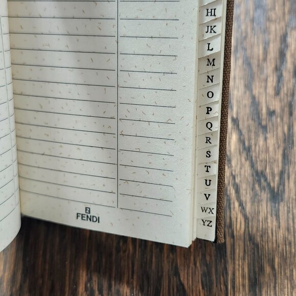 New vintage Fendi address book & box - Picture 5 of 5